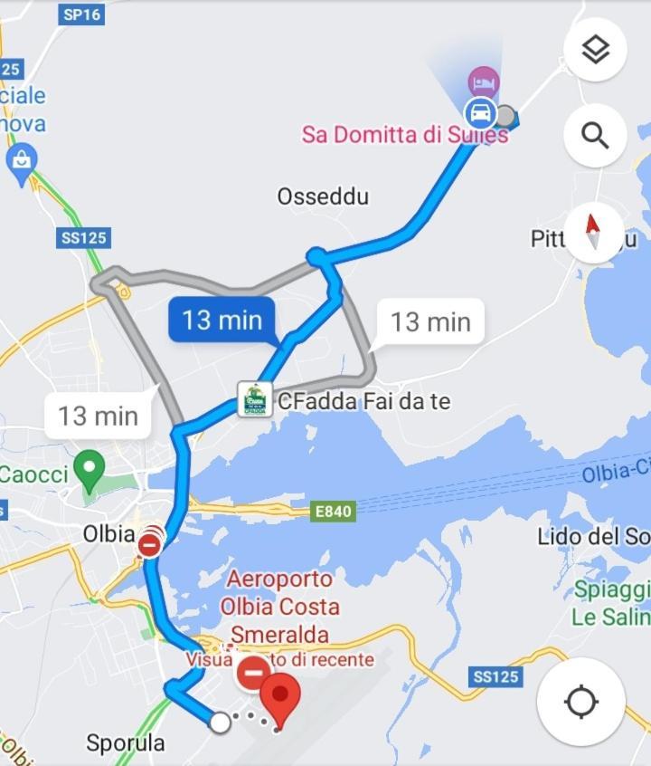 Апартаменти Sa Domitta Di Suiles Ольбія Екстер'єр фото